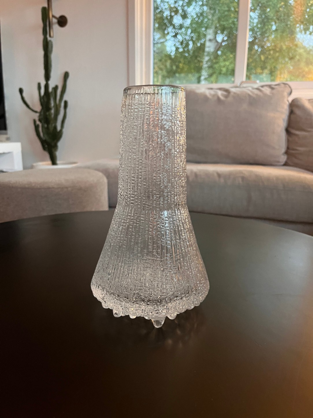 Original Iittala Ultima Thule vinkaraff/kanna, design Tapio Wirkkala