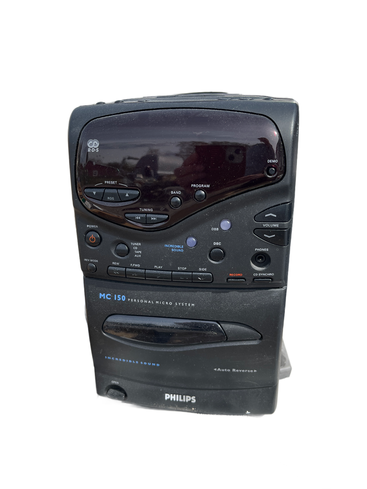 Philips Micro System (CD, kassett, radio)
